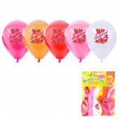 Воздушные шары  "Поздравляю!", 30 см (набор 5 шт), цвета МИКС